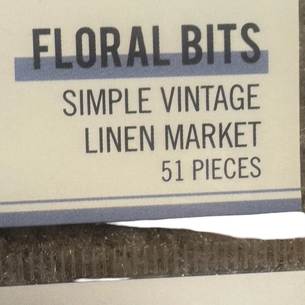 Simple Stories Simple Vintage Linen Market Scrapbook Bundle OS Multi Good Floral